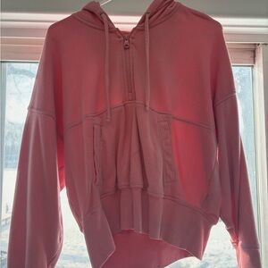 Pink half zip old navy Women's Hoodie